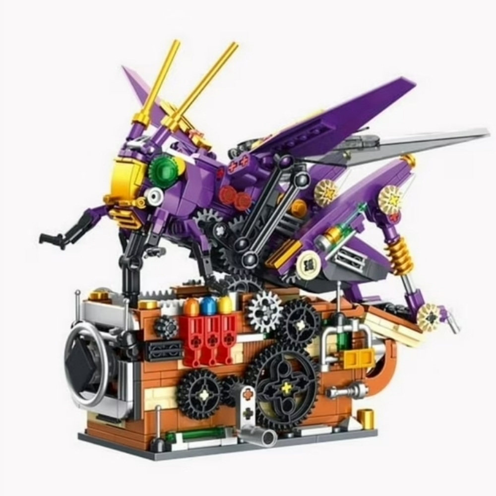 Colorful Mechanical Insect Building Set‎